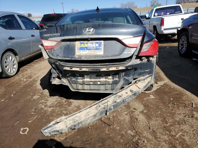 5NPEC4AC3CH336794 - 2012 HYUNDAI SONATA SE BLUE photo 6