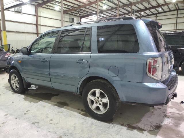 5FNYF28318B000260 - 2008 HONDA PILOT SE BLUE photo 2