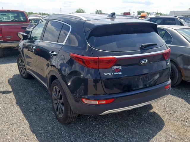 KNDPNCAC6J7450013 - 2018 KIA SPORTAGE EX  photo 3