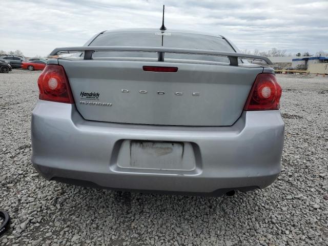 1C3CDZAB4EN173265 - 2014 DODGE AVENGER SE SILVER photo 6