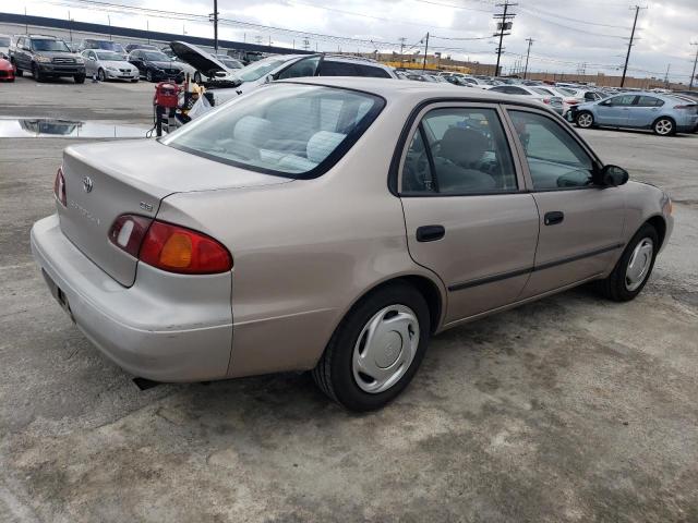 1NXBR12E0WZ006469 - 1998 TOYOTA COROLLA VE BEIGE photo 3