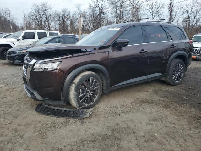 5N1DR3CD5NC259074 - 2022 NISSAN PATHFINDER SL BROWN photo 1