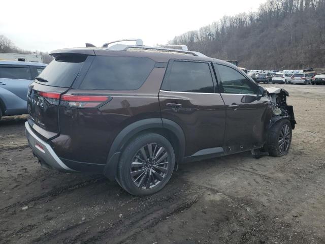 5N1DR3CD5NC259074 - 2022 NISSAN PATHFINDER SL BROWN photo 3