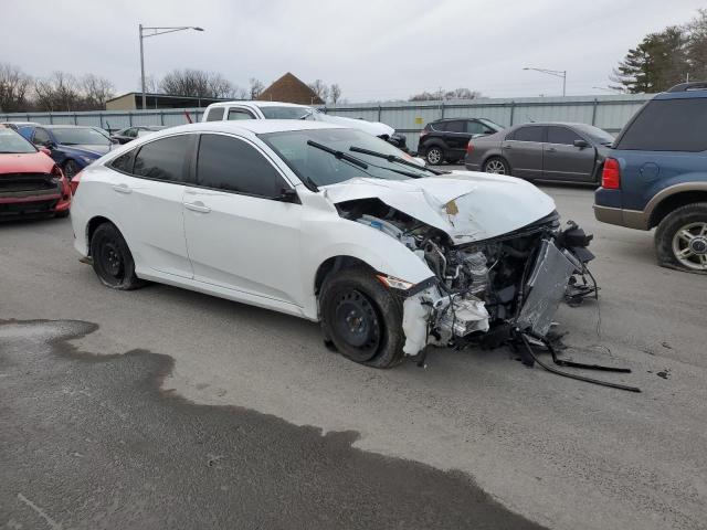 2HGFC2F60MH506584 - 2021 HONDA CIVIC LX WHITE photo 4