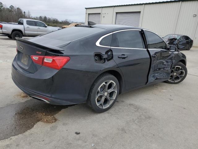 1G1ZG5ST4KF166358 - 2019 CHEVROLET MALIBU RS BLACK photo 3