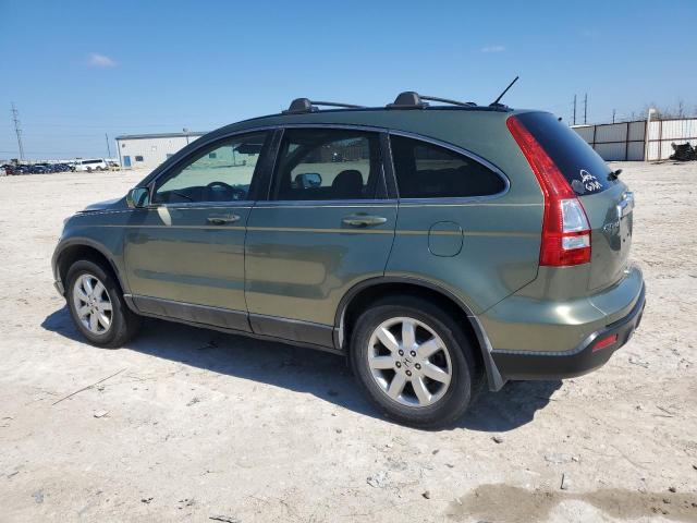 5J6RE38769L025244 - 2009 HONDA CR-V EXL GREEN photo 2