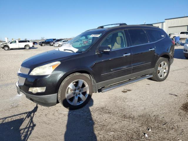 1GNKRLED8BJ332798 - 2011 CHEVROLET TRAVERSE LTZ CHARCOAL photo 1