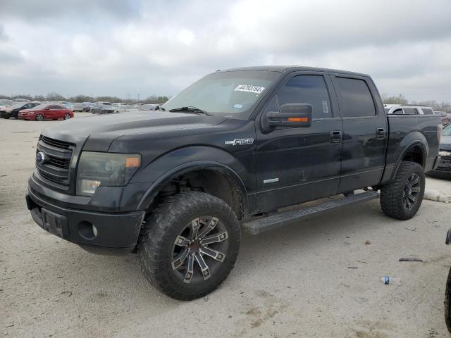 1FTFW1CT2DKD47070 - 2013 FORD F150 SUPERCREW BLACK photo 1