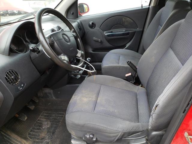 KL1TD66656B618192 - 2006 CHEVROLET AVEO BASE Qırmızı foto 7
