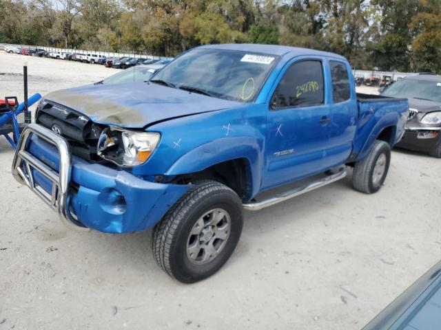 5TETU62N86Z184996 - 2006 TOYOTA TACOMA PRERUNNER ACCESS CAB BLUE photo 1