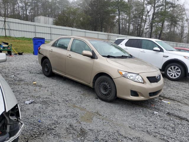 2T1BU4EE6AC408616 - 2010 TOYOTA COROLLA BASE BEIGE photo 4