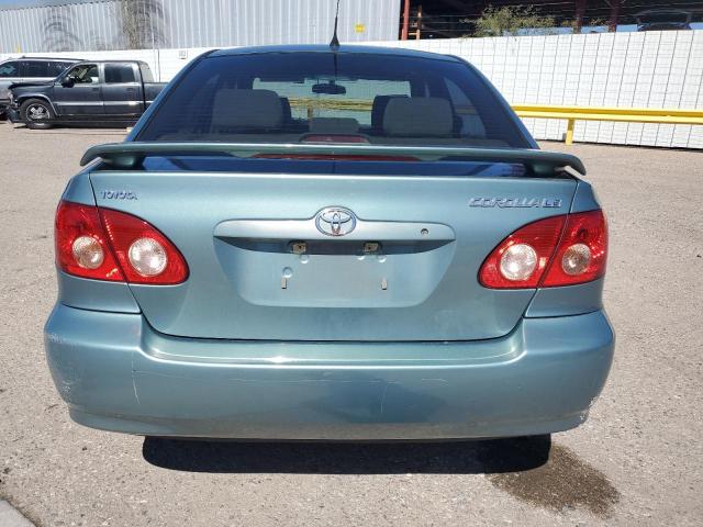 1NXBR30E45Z423347 - 2005 TOYOTA COROLLA CE TEAL photo 6