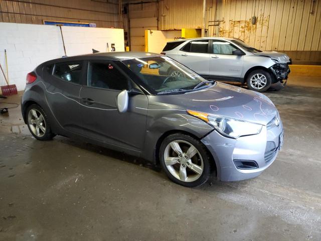 KMHTC6AD9CU071022 - 2012 HYUNDAI VELOSTER SILVER photo 4