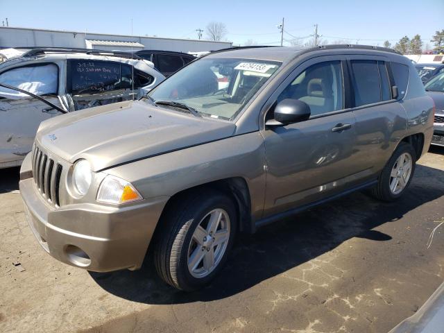 1J8FF47W87D193794 - 2007 JEEP COMPASS TAN photo 1