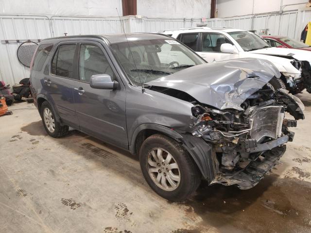 JHLRD78995C064618 - 2005 HONDA CR-V SE GRAY photo 4