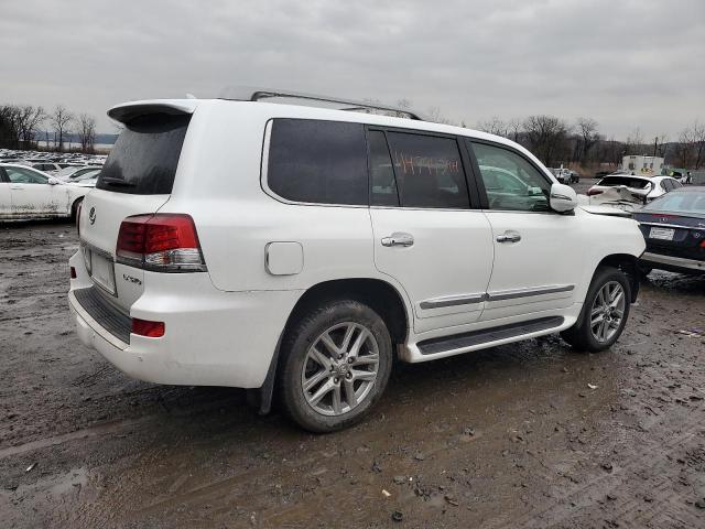 JTJHY7AX5E4160999 - 2014 LEXUS LX 570 WHITE photo 3