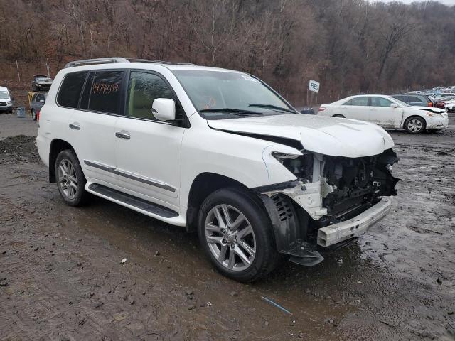 JTJHY7AX5E4160999 - 2014 LEXUS LX 570 WHITE photo 4