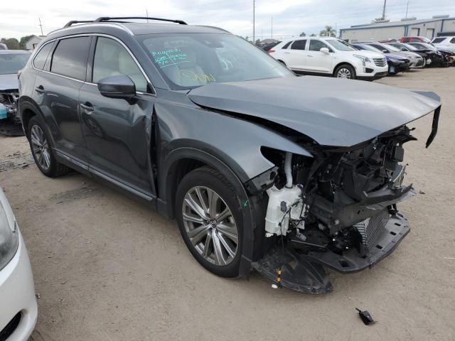 JM3TCBEY4N0626924 - 2022 MAZDA CX-9 SIGNATURE GRAY photo 4