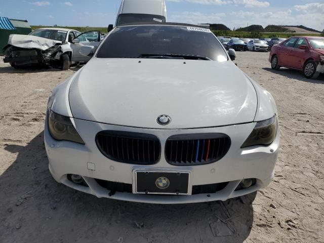 WBAEK13436CN79574 - 2006 BMW 650 I WHITE photo 5