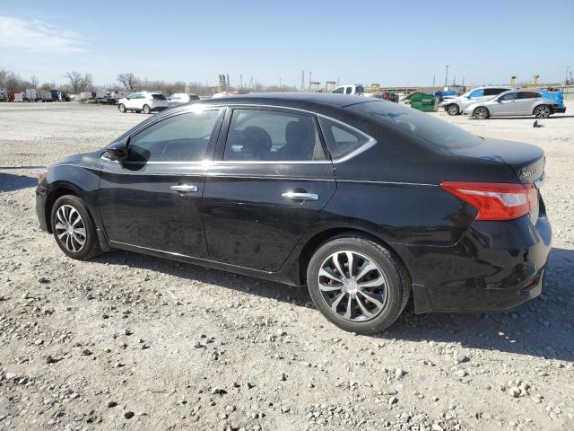 3N1AB7APXGY300294 - 2016 NISSAN SENTRA S BLACK photo 2