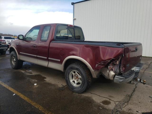 1FTEX18L2VKB61662 - 1997 FORD F150 BURGUNDY photo 2