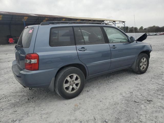 JTEDP21A970133281 - 2007 TOYOTA HIGHLANDER SPORT BLUE photo 3