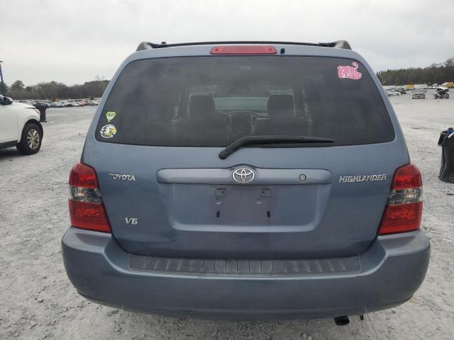 JTEDP21A970133281 - 2007 TOYOTA HIGHLANDER SPORT BLUE photo 6