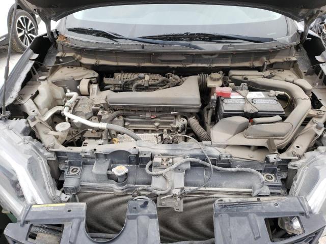 KNMAT2MT7GP724961 - 2016 NISSAN ROGUE S GRAY photo 11