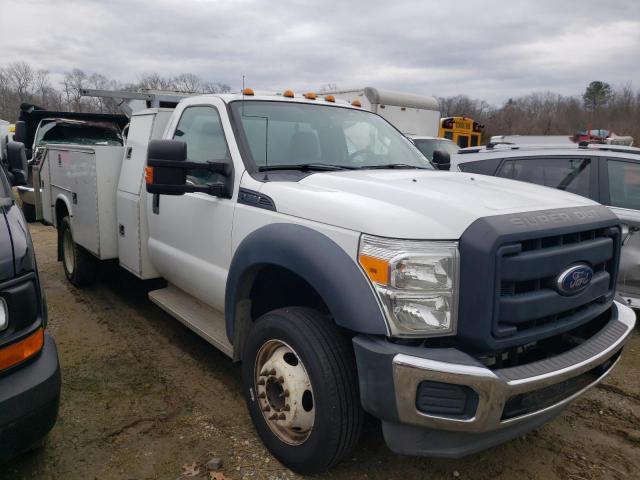 1FDUF5GY3EEA23643 - 2014 FORD F550 SUPER DUTY WHITE photo 4