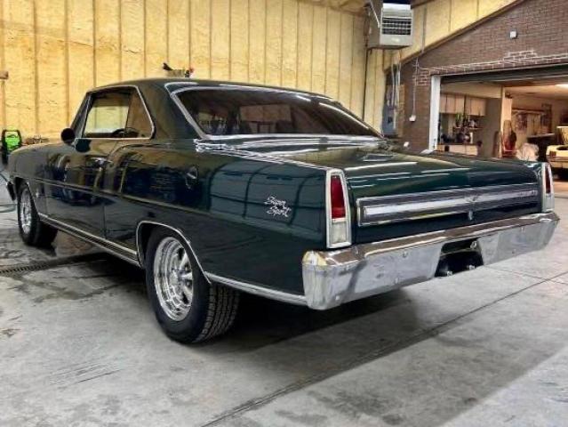 116376N128802 - 1966 CHEVROLET NOVA SS GREEN photo 3