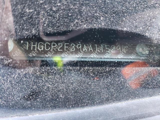 1HGCP2F39AA115294 - 2010 HONDA ACCORD LX BLACK photo 12