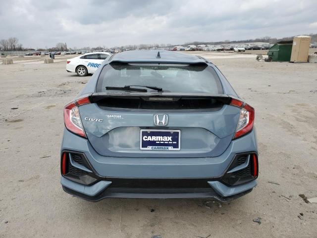 SHHFK7H63LU417414 - 2020 HONDA CIVIC EX BLUE photo 6