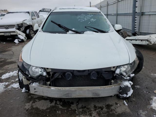 JH4CW2H52CC002292 - 2012 ACURA TSX WHITE photo 5