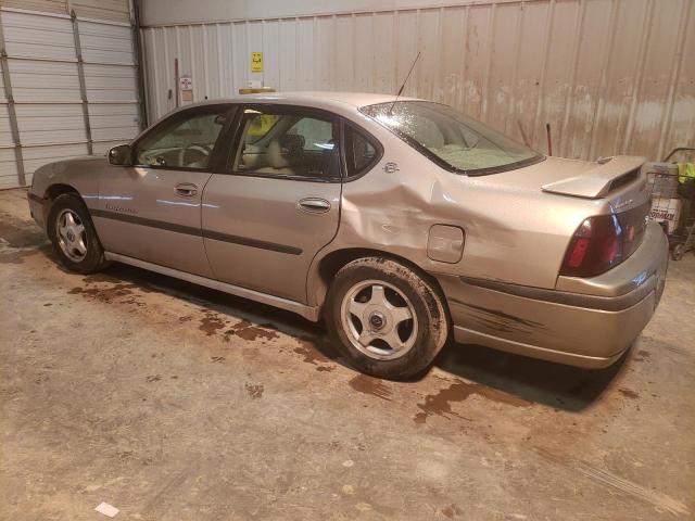 2G1WH55K629237989 - 2002 CHEVROLET IMPALA LS TAN photo 2