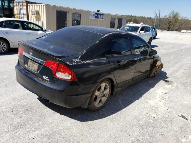 2HGFA1F67AH532384 - 2010 HONDA CIVIC LX-S Սև լուսանկար 3