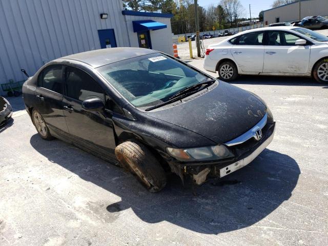2HGFA1F67AH532384 - 2010 HONDA CIVIC LX-S Սև լուսանկար 4