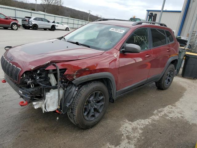 1C4PJMBXXKD318331 - 2019 JEEP CHEROKEE TRAILHAWK წითელი ფოტო 1