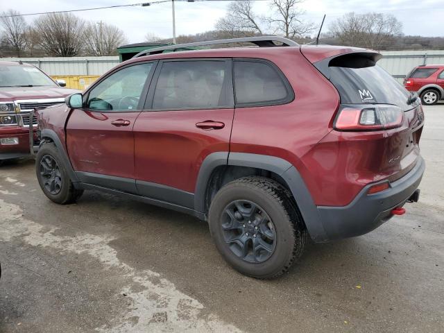 1C4PJMBXXKD318331 - 2019 JEEP CHEROKEE TRAILHAWK წითელი ფოტო 2