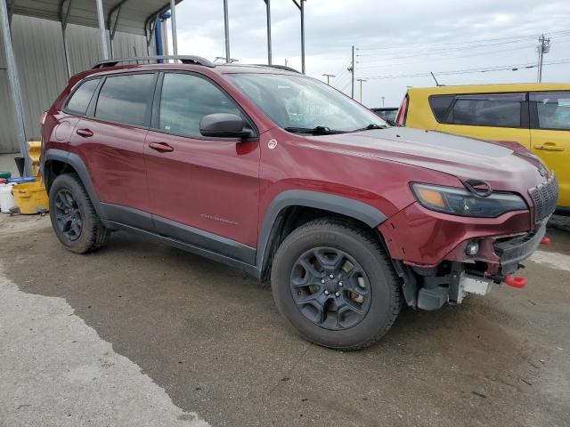 1C4PJMBXXKD318331 - 2019 JEEP CHEROKEE TRAILHAWK წითელი ფოტო 4