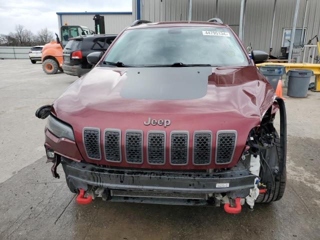 1C4PJMBXXKD318331 - 2019 JEEP CHEROKEE TRAILHAWK წითელი ფოტო 5