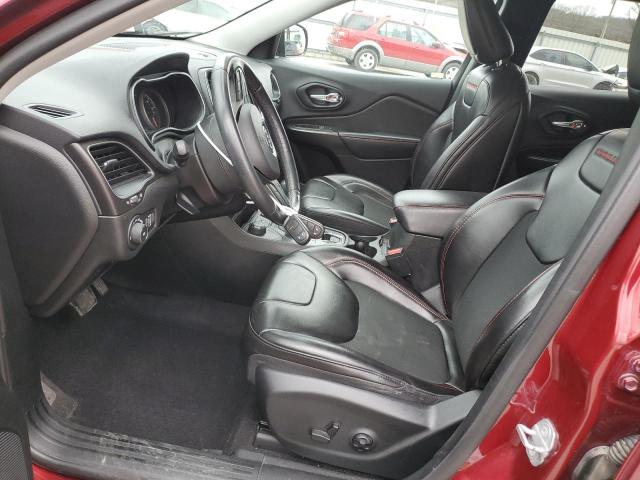 1C4PJMBXXKD318331 - 2019 JEEP CHEROKEE TRAILHAWK წითელი ფოტო 7