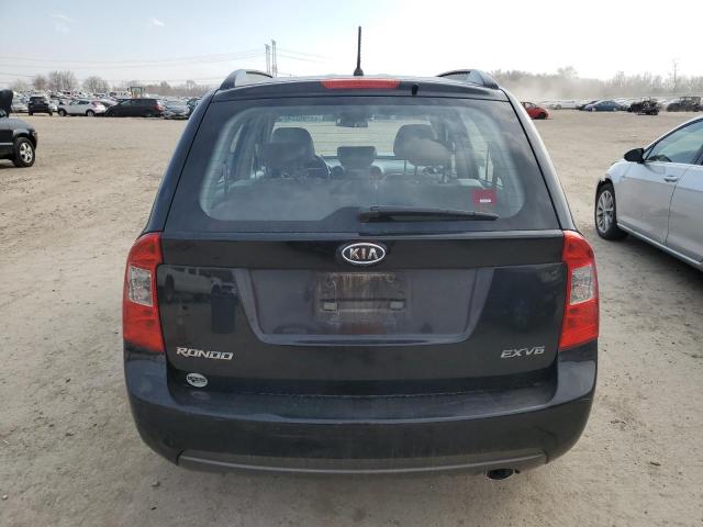 KNAFG526377076105 - 2007 KIA RONDO LX BLACK photo 6