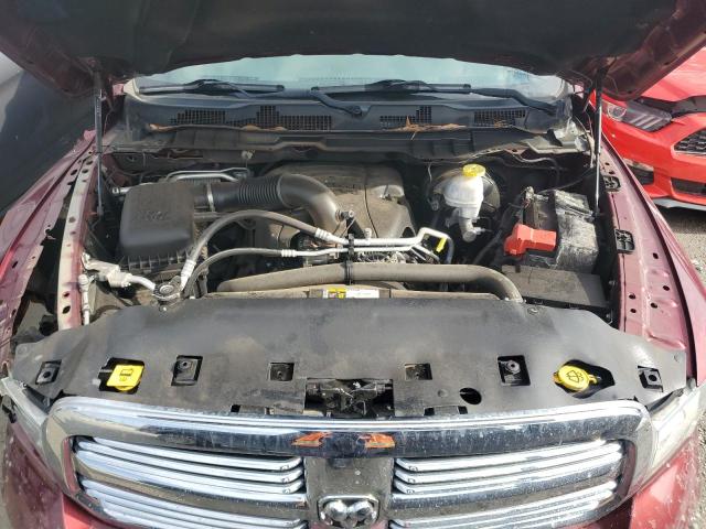 1C6RR6LT1KS563496 - 2019 RAM 1500 CLASS SLT 勃艮第红 照片 11