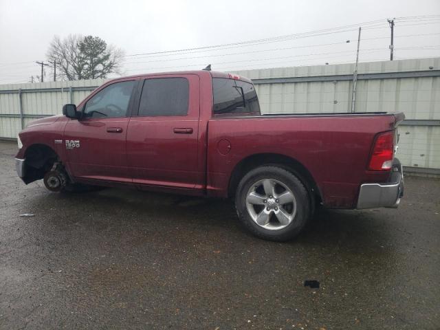 1C6RR6LT1KS563496 - 2019 RAM 1500 CLASS SLT 勃艮第红 照片 2