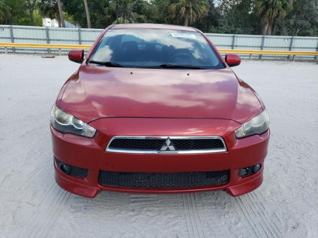 JA3AU86W19U005411 - 2009 MITSUBISHI LANCER GTS RED photo 5