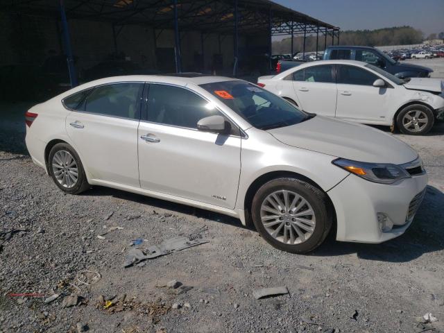 4T1BD1EB2FU044401 - 2015 TOYOTA AVALON HYBRID WHITE photo 4