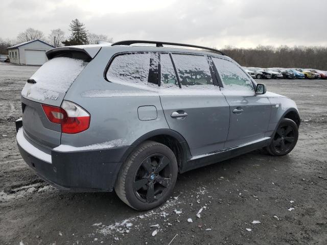 WBXPA73434WC44236 - 2004 BMW X3 2.5I GRAY photo 3