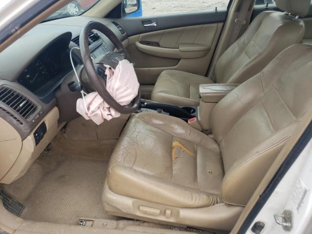 1HGCM66577A007833 - 2007 HONDA ACCORD EX WHITE photo 7