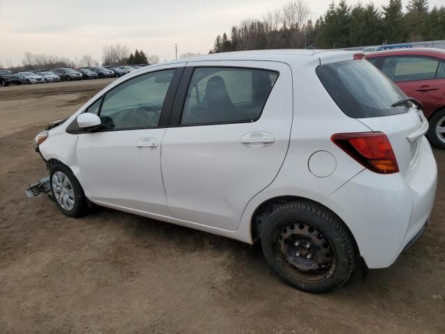 VNKKTUD34GA061228 - 2016 TOYOTA YARIS L WHITE photo 2