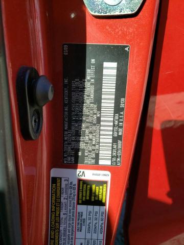 4T3BK11A99U008963 - 2009 TOYOTA VENZA RED photo 13